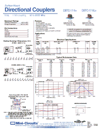 Datasheet DBTC-17-5+ manufacturer Mini-Circuits